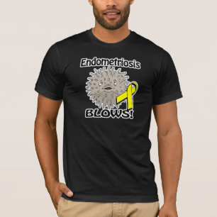 Camiseta Endometriose Desenho de Conscientização
