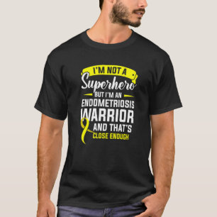 Camiseta Endometriose Endo Sobrevivente Estreita Guerreiro