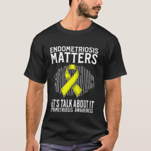 Camiseta Endometriose Importa Presente de Conscientização s