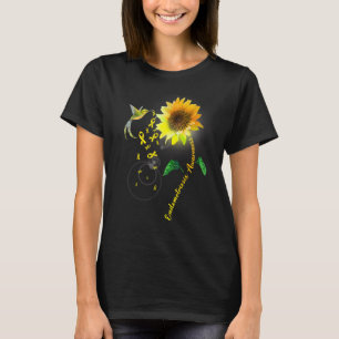 Camiseta Endometriose Sensibilização Amarelo Hummingbi
