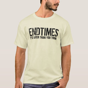 Camiseta ENDTIMES T-shirts, Christian