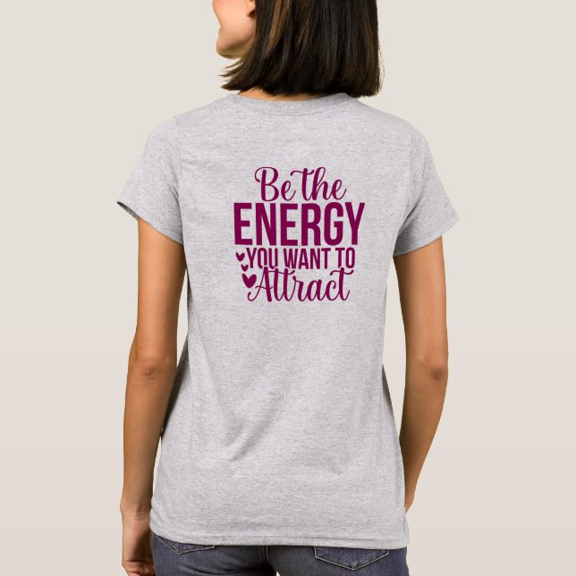 Camiseta Energia (Verso)