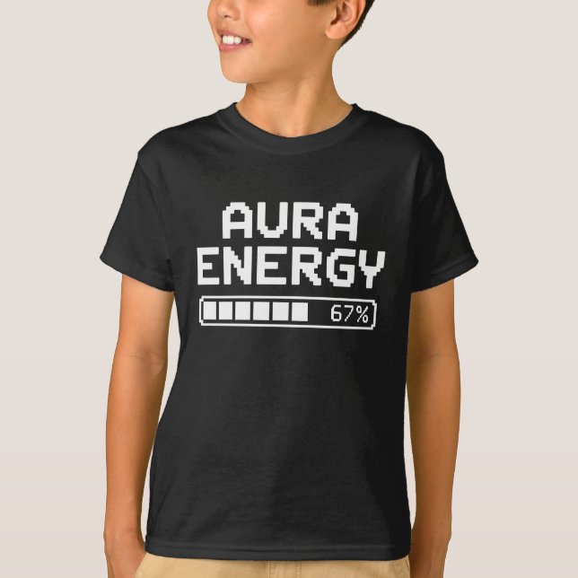 Camiseta Energia Aura a 67% 67 pontos agrícolas (Frente)