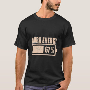 Camiseta Energia Aura Em 67 Seis Sete Meme Divertido Gen Al