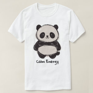 Camiseta Energia Calma de Panda