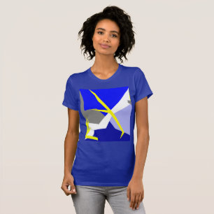 Camiseta Energia de abstrato Art