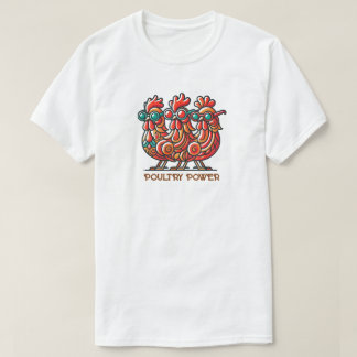 Camiseta Energia de aves de capoeira