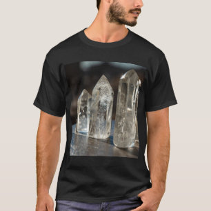 Camiseta Energia de Cristais de Ponto Polado