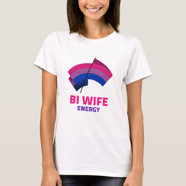 Camiseta Energia de Esposa Bi (Frente)