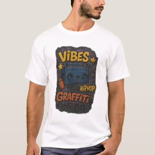 Camiseta Energia de Grafite Urbana – Arte Vibrante de Stree