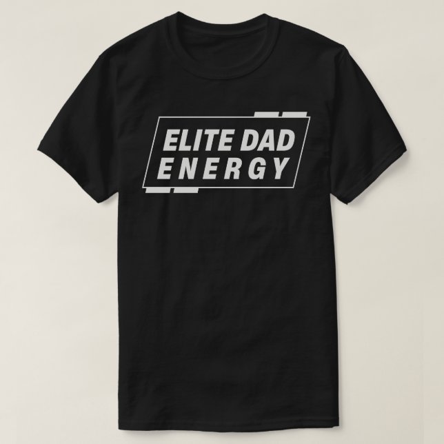 Camiseta Energia de Pai Elite (Frente do Design)