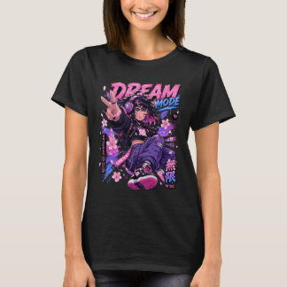 Camiseta Energia de Personagem Principal Estética Inspirada