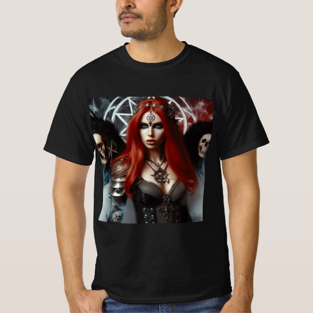 Camiseta Energía Femenina: El Arte del Ocultismo (Frente)