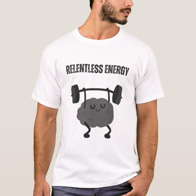Camiseta Energia Implacável (Frente)