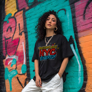 Camiseta Energia Irrefreável de Nova York