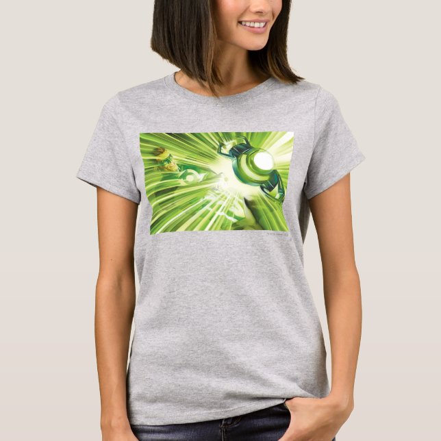 Camiseta Energia Lanterna Verde (Frente)