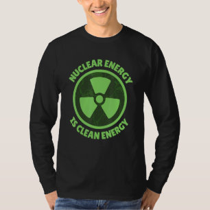 Camiseta Energia Nuclear É Energia Limpa