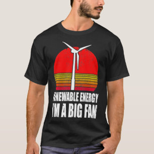 Camiseta Energia Renovável É Um Ambiente Ecológico De Venti