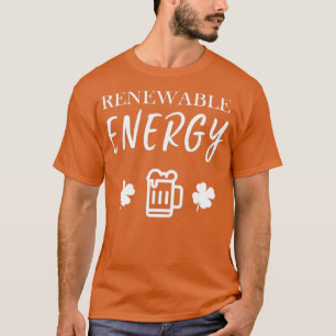 Camiseta Energia Renovável Engraçado Engraçado Novidade