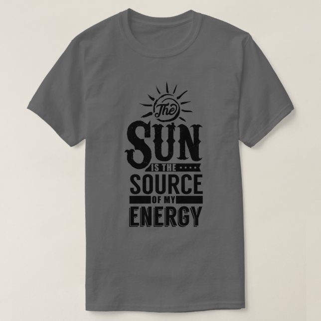 Camiseta energia solar 21 (Frente do Design)