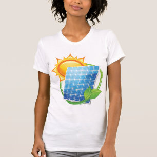 Camiseta Energia solar alimenta t-shirt