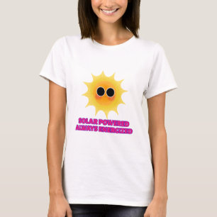 Camiseta Energia Solar Com Potência Solar Sempre Energizada