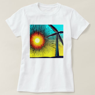 Camiseta Energia solar e eólica