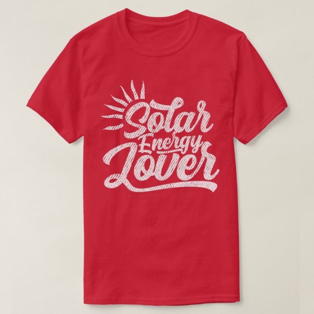 Camiseta Energia solar solar solar 2 (Frente do Design)