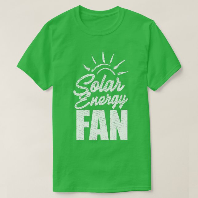Camiseta Energia Solar Solar Sun Solar 3 (Frente do Design)
