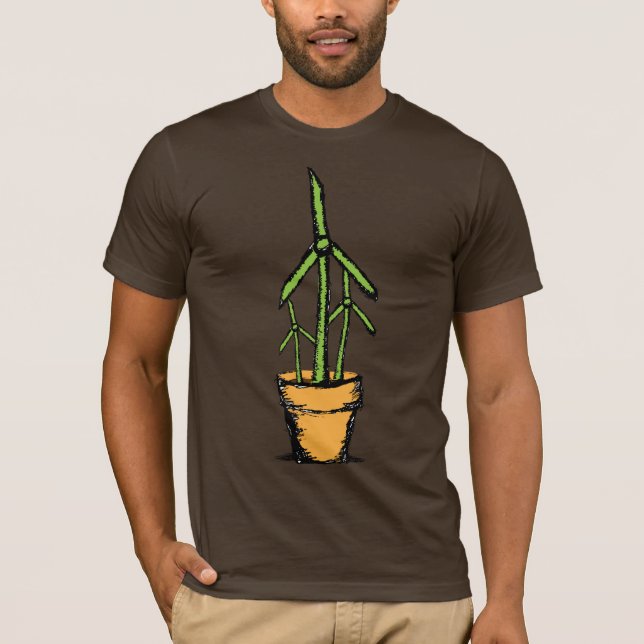 Camiseta Energia verde (Frente)
