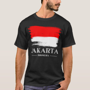 Camiseta energia vibrante de Jacarta, Indonésia
