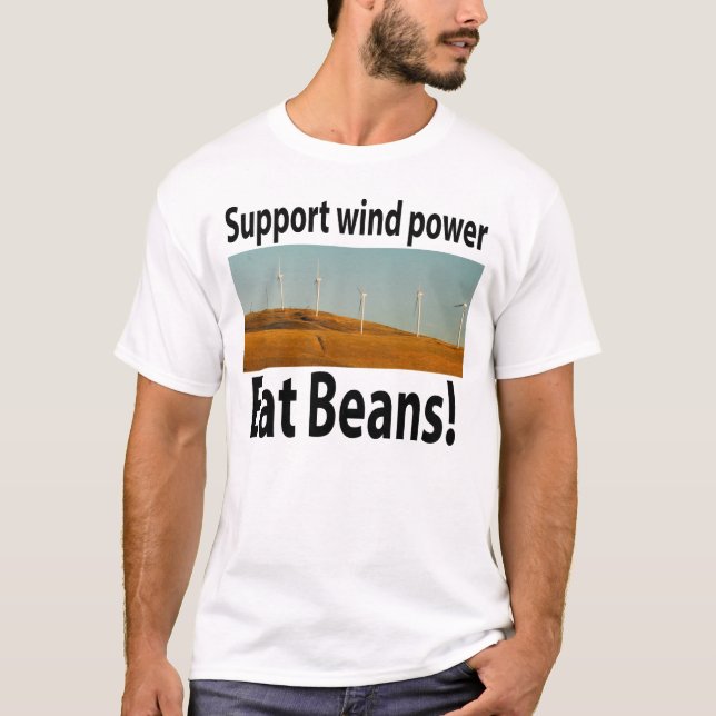 Camiseta energias eólicas (Frente)