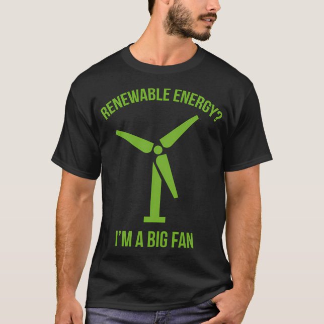 Camiseta Energias renováveis (Frente)