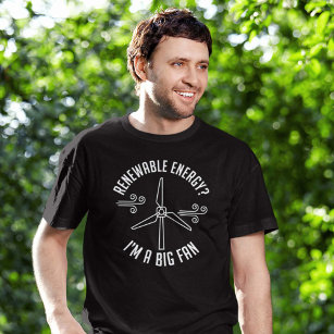 Camiseta Energias renováveis