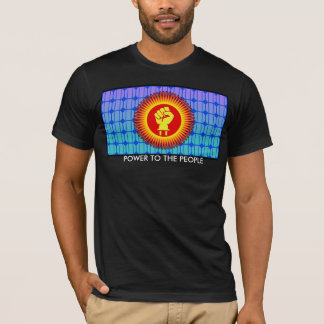 Camiseta Energias solares às pessoas - t-shirt
