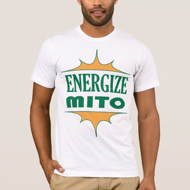 Camiseta Energize o t-shirt de Mito (Frente)