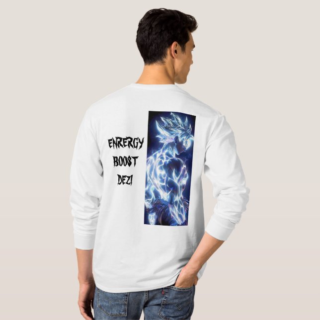 Camiseta Energy Boost Dezi T shirts (Parte Traseira Completa)