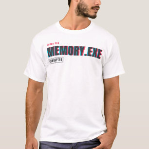 Camiseta Energy.exe Tempo Esgotado   Design de Humor Glitch
