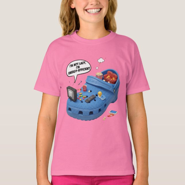 Camiseta  Energy Saving, by Natasha Us   (Frente)