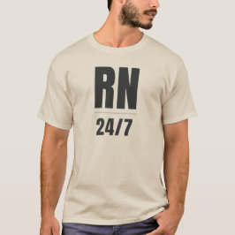 Camiseta ENF 24/7 | Design de Enfermeira Registrada