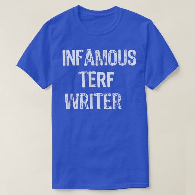 Camiseta Enfamado Terf Writer legal (Frente do Design)