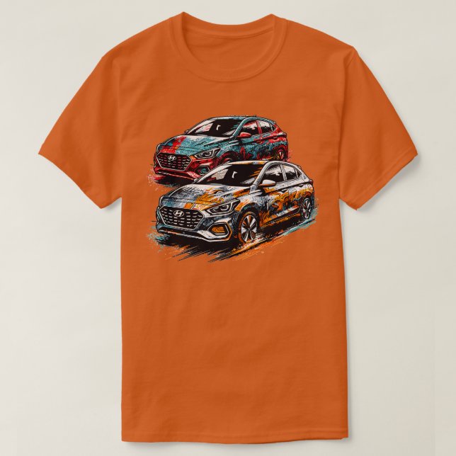 Camiseta Ênfase 5 da Hyundai (Frente do Design)