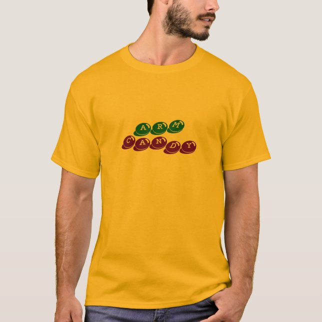 Camiseta Enfeite de Braço (Frente)