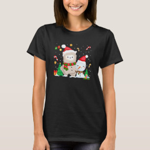 Camiseta Enfeites De Llama De Pijama De Natal Para Homens M