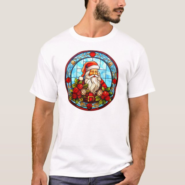 Camiseta Enfeites de natal De Vidro Estreitado- 67672- (Frente)