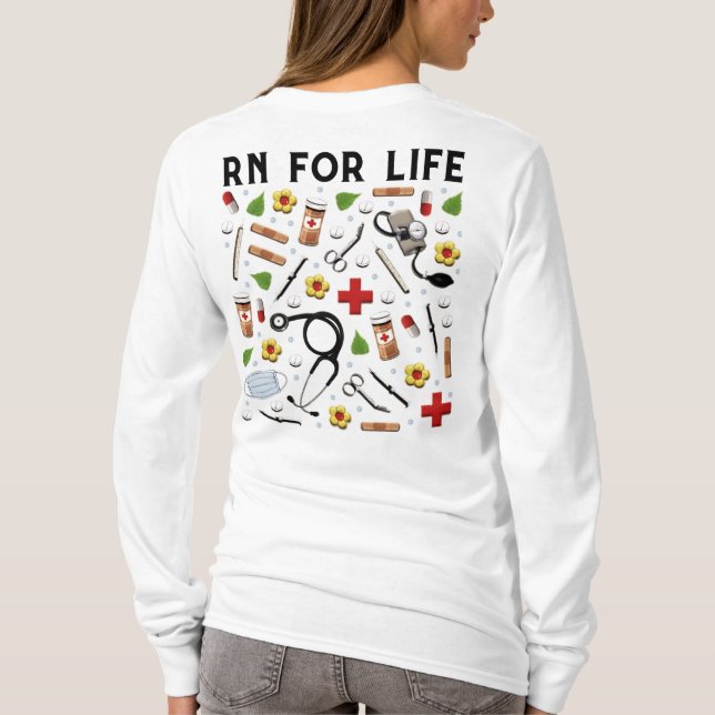 Camiseta Enfermagem (Verso)