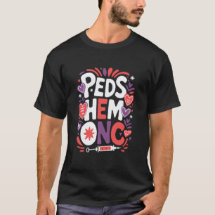 Camiseta Enfermagem de Enfermeira de Hematologia Oncologia