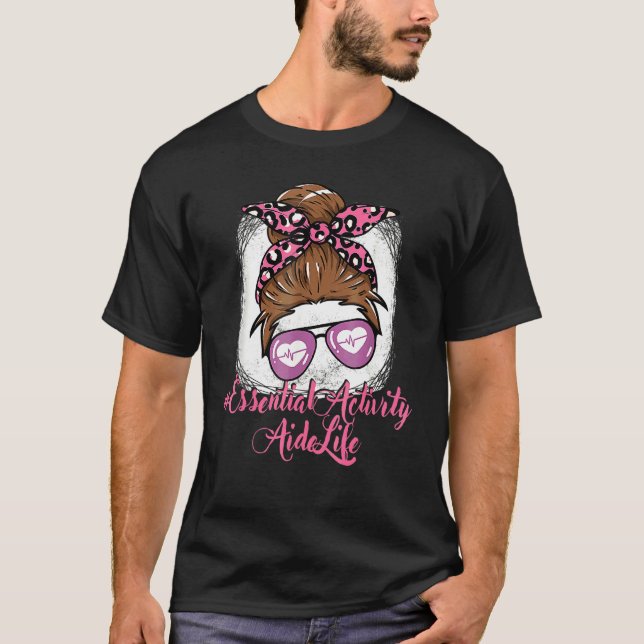 Camiseta Enfermagem De Meninas Nu Por Aconselhamento De Ati (Frente)