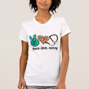 Camiseta Enfermagem do Amor pela Paz
