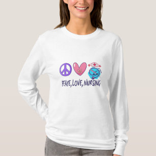 Camiseta Enfermagem do Amor pela Paz